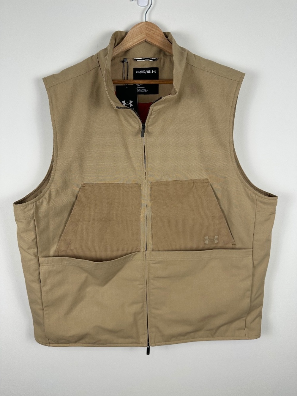 NWT Under Armour Expanse Utility Vest 2XL Field Khaki